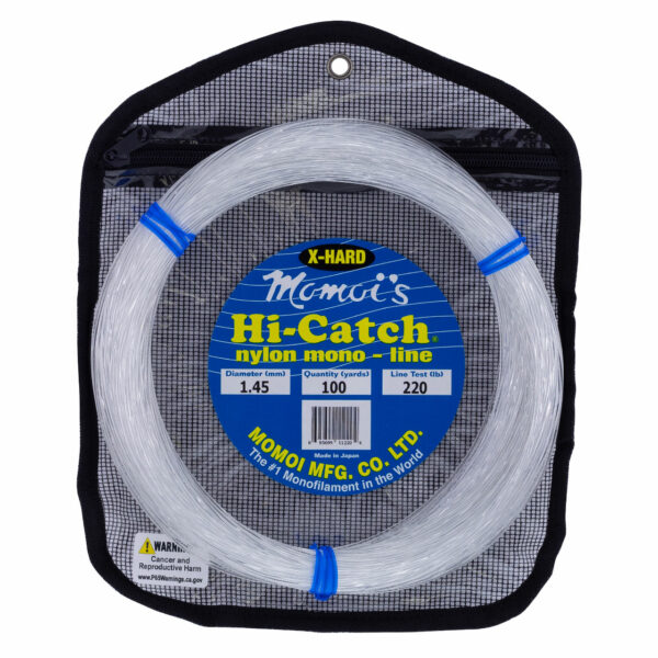 Momoi Hi-Catch Xtra-Hard Lider de Monofilamento 100 Yardas