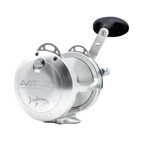 Avet HXW 4.2 Single Speed Silver Reel