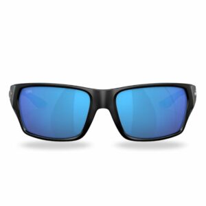 Costa Del Mar Tailfin Negro Mate Mirror Azul 580G