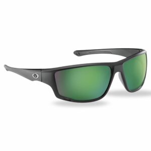 Flying Fisherman Solstice Matte Black Green Mirror